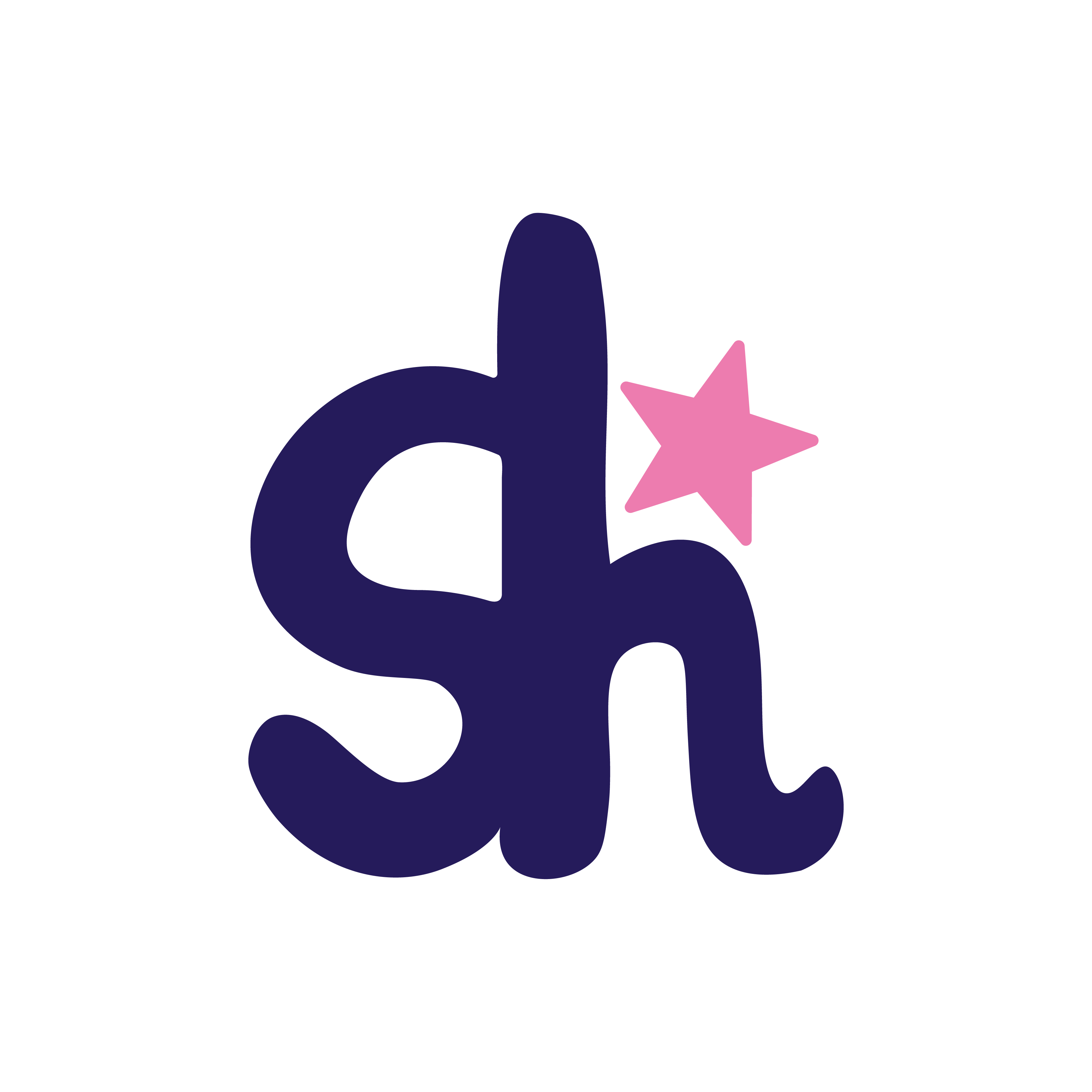 S and H with a star